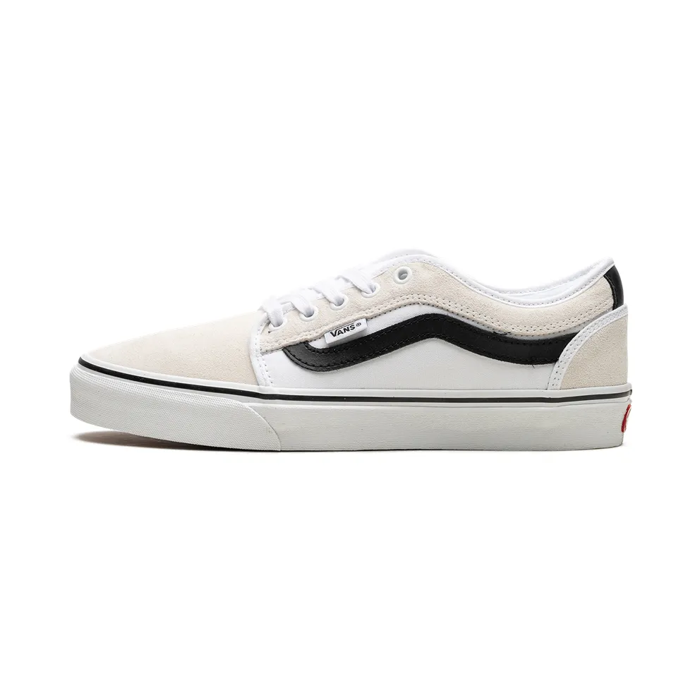 Vans Chukka Low Sidestripe “White/Black” (VN0A5KQZWBK)