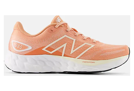 New Balance Fresh Foam 680v8 Peach Nectar White Permafrost (W680CN8)