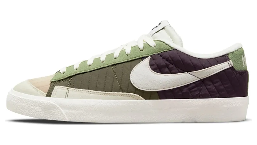 Nike Blazer 77 Low Premium Medium Olive Cave Purple (DD8026-500)