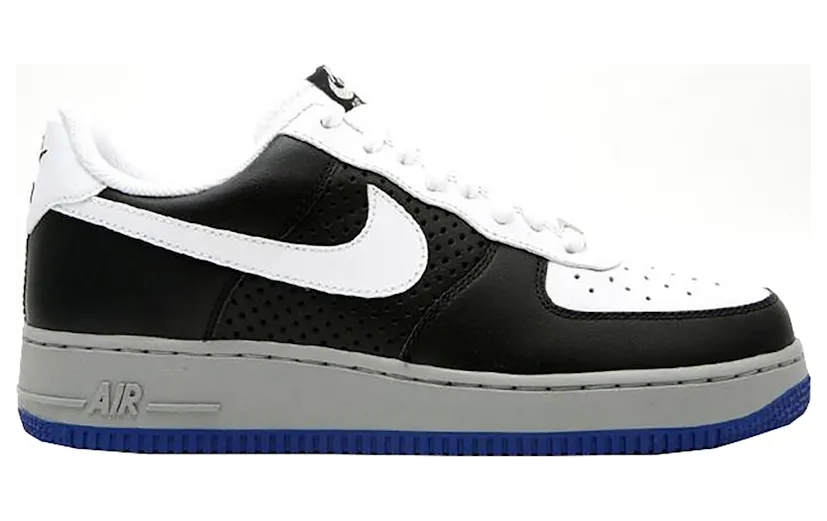 Nike Air Force 1 Low White Black Grey Royal (2008)