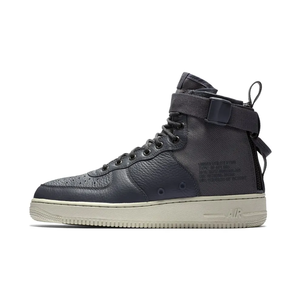 Nike SF Air Force 1 Mid Dark Grey Dark Grey/Dark Grey-Light Bone (917753-004)