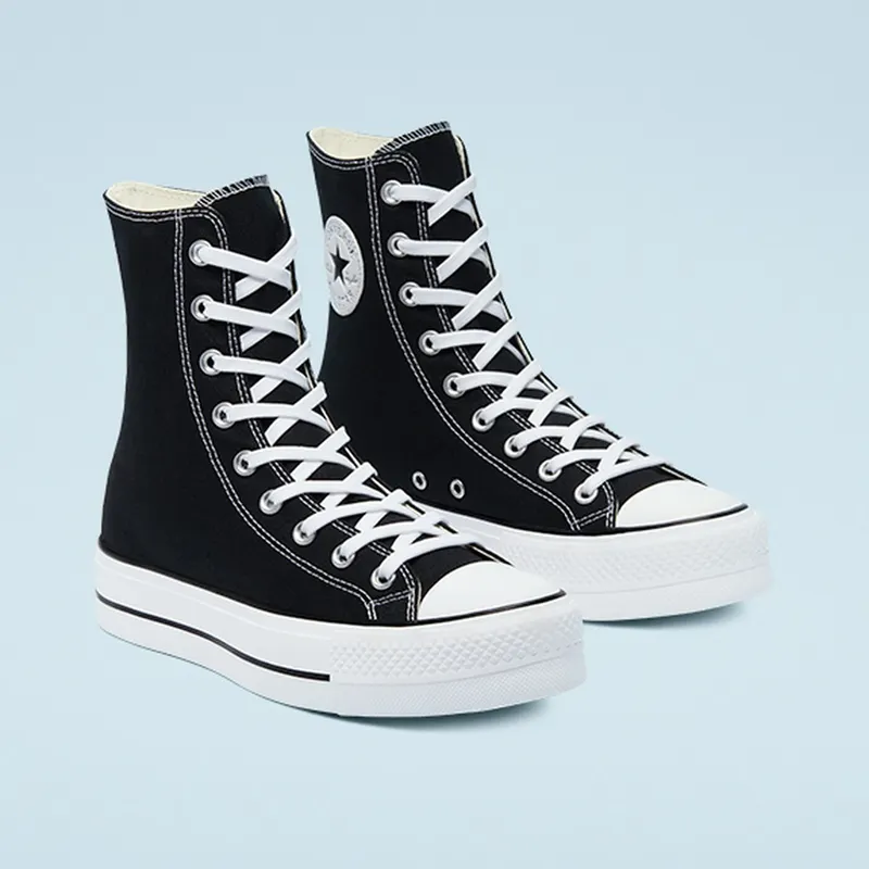Converse Platform Chuck Taylor All Star High Top Black/white/black (170522C)