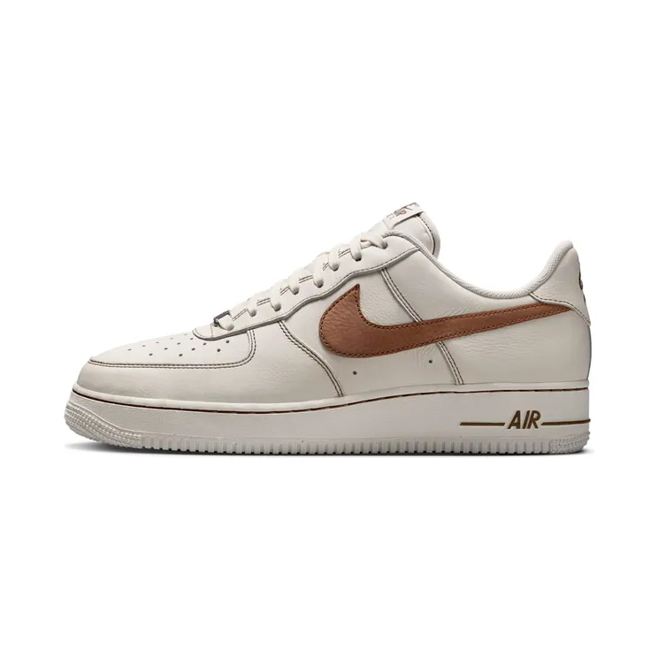 Nike Air Force 1 ’07 LV8 Ivory Saddle Bro “Ivory / Saddle Brown” (HQ2037-101)