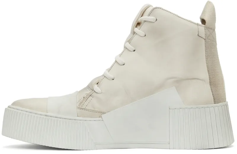 Boris Bidjan Saberi Off-White High Bamba 1.1 (288-SS2200B1000000SM-0007)