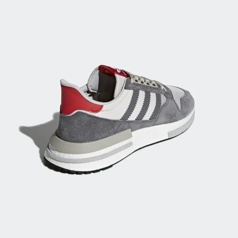adidas ZX 500 RM Grey Four Scarlet Grey Four/Footwear White/Scarlet (B42204)
