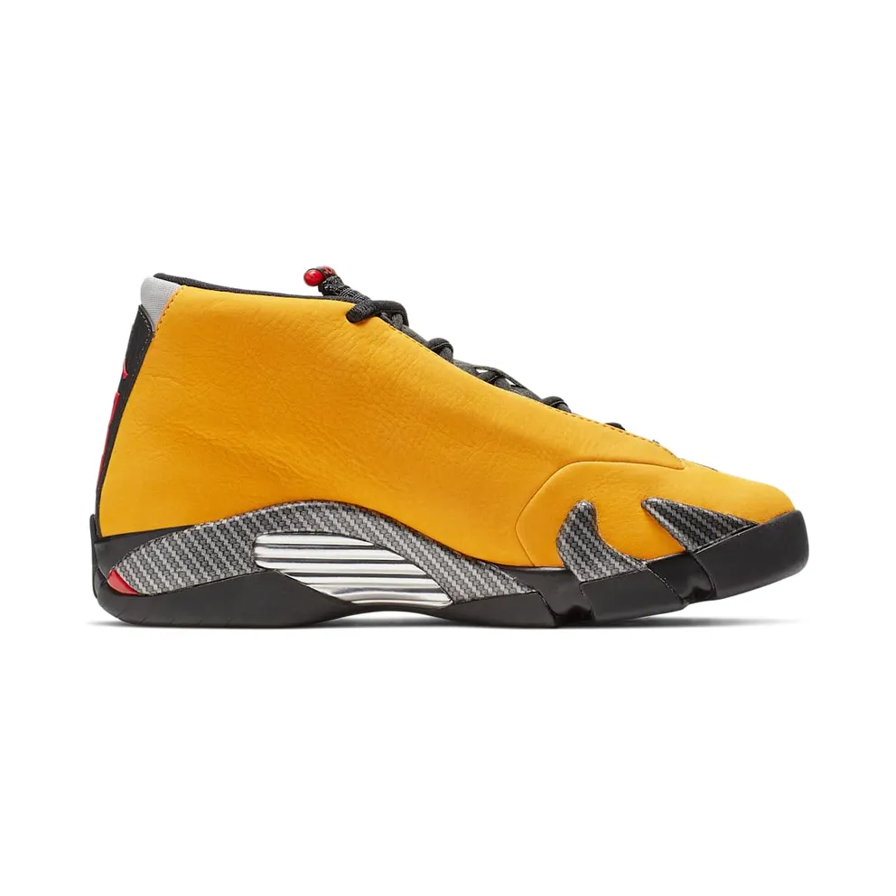 Jordan 14 Retro University Gold (GS) University Gold/Black-University Red-Metallic Silver (BV1218-706)