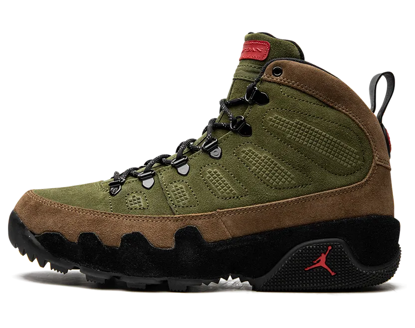 Jordan 9 Retro Boot Military Brown