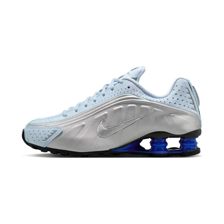 Nike Shox R4 “Blue Tint / Racer Blue / Metallic Silver” (AR3565-402)