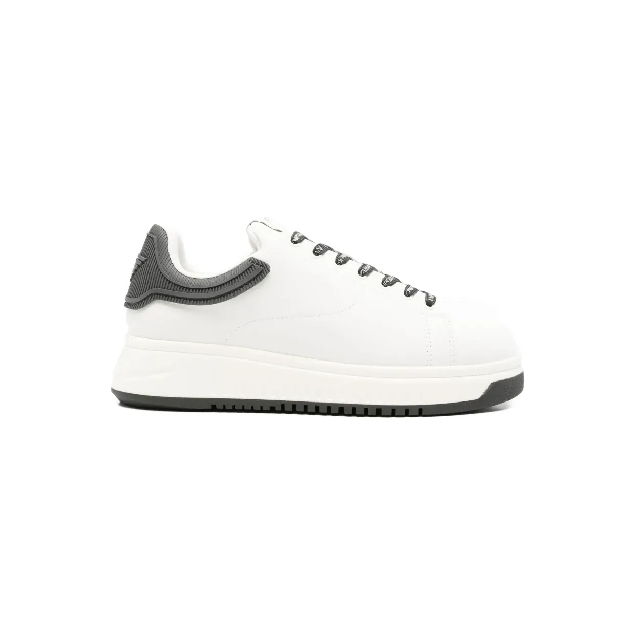 Armani Emporio Armani met geribbelde afwerking “White” (EM003663AF18212)
