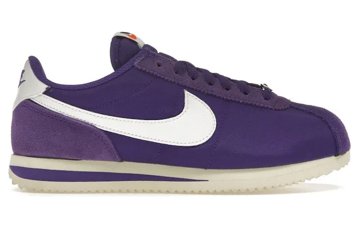 Nike Cortez Textile Field Purple Alabaster Safety Orange Summit White (DZ2795-500)