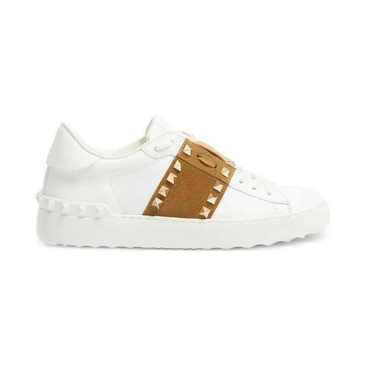 Valentino Garavani Rockstud Untitled “White/Brown” (9W2S0A01ZBV 3DZ)