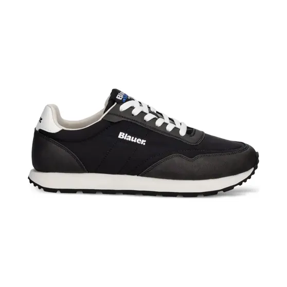 Blauer Falcon 01 logo-print panelled “Black” (S6FALCON01)