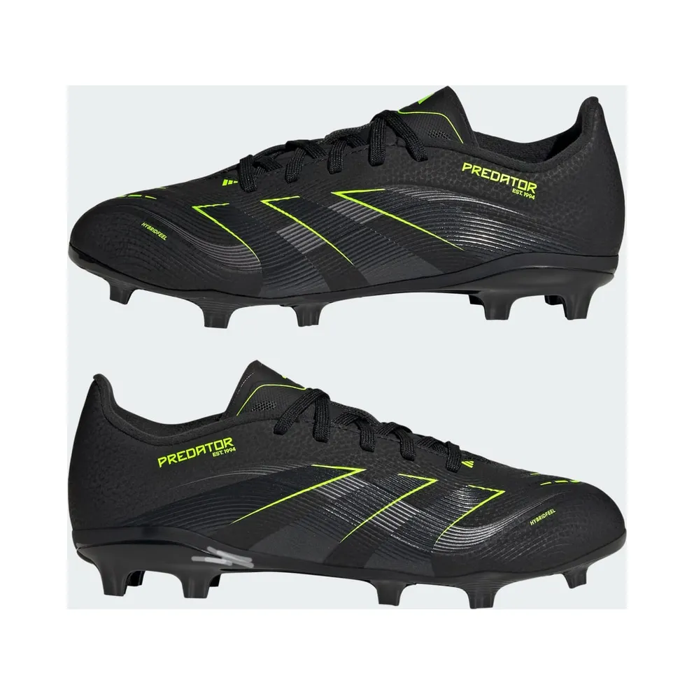 adidas Predator League FG/MG Core Black Carbon Lucid Lemon (JI1122)