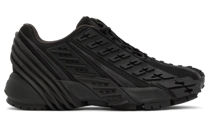 Diesel Black & White S-Prototype Low Sneakers (Y02875 P4462)