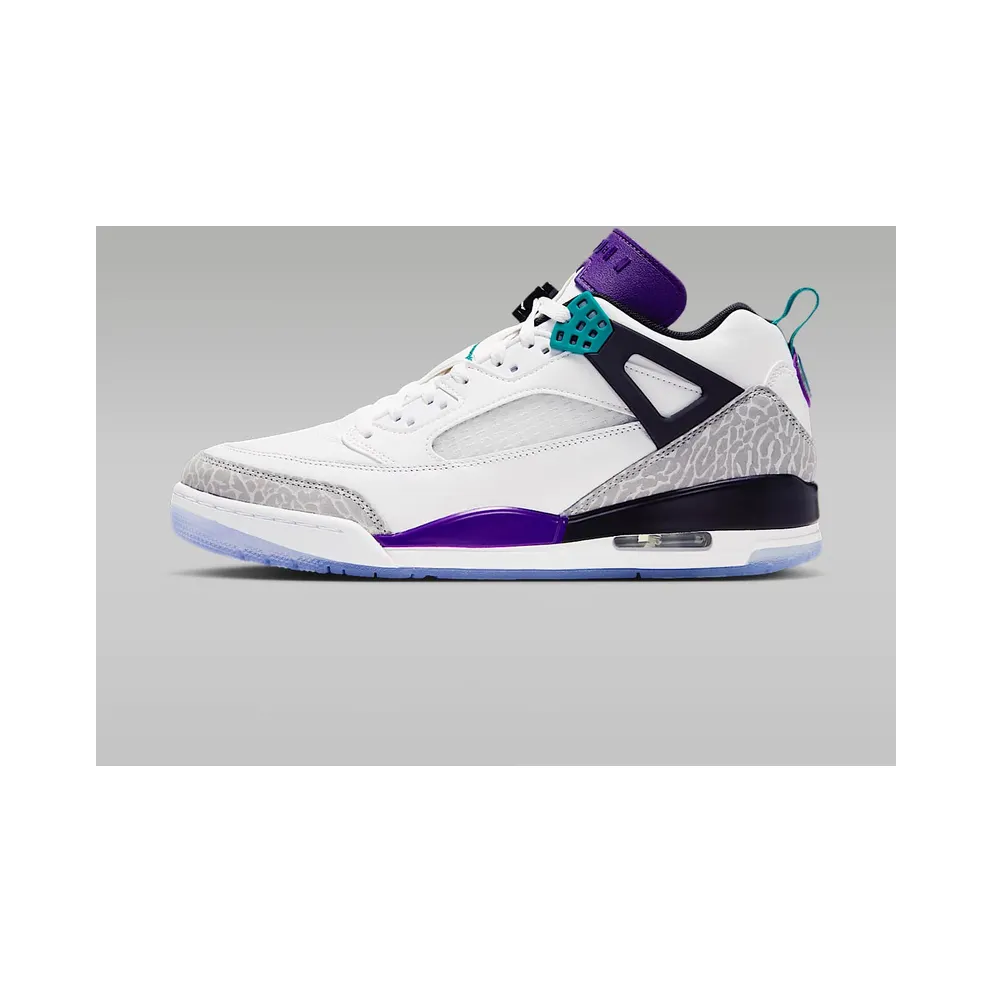 Jordan Spiz’ike Low – “White / Court Purple / Light Smoke Grey / Rio Teal” (FQ1759-113)