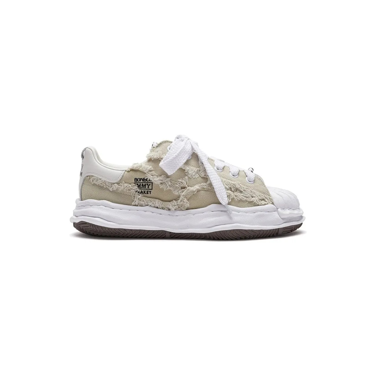 Maison Mihara Yasuhiro Blakey OG Sole Low BONBOM Beige (C14FW702-BEIGE)