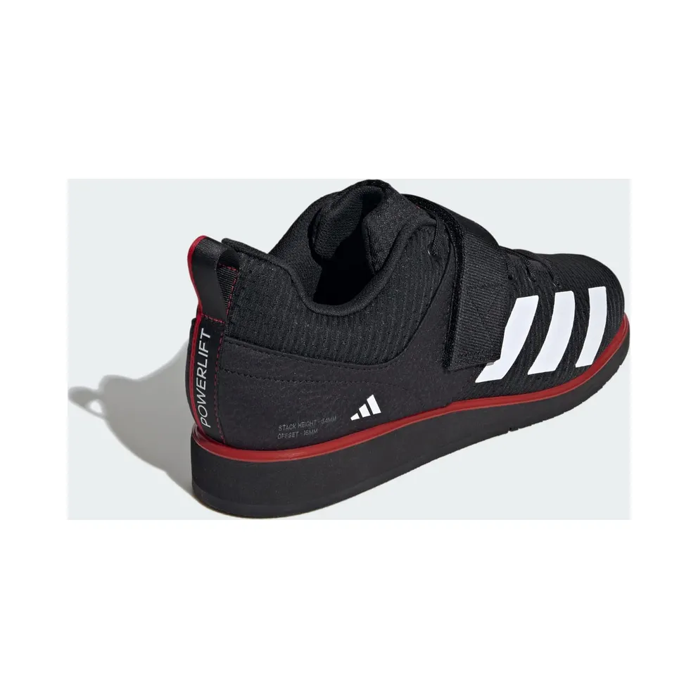 Adidas Powerlift 5 Weightlifting Core Black / Cloud White / Pure Ruby (IH8238)