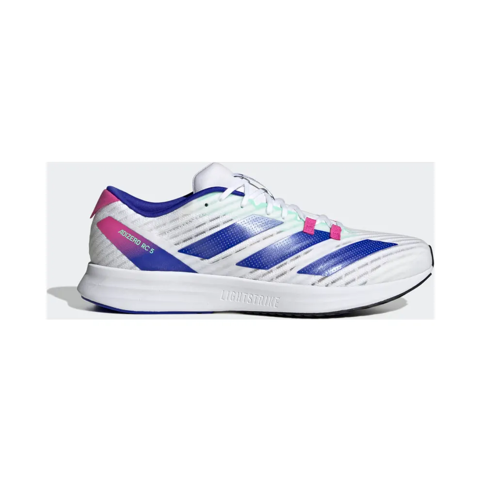 adidas Adizero RC 5 Laufschuh Cloud White / Lucid Blue / Core Black (GV9096)