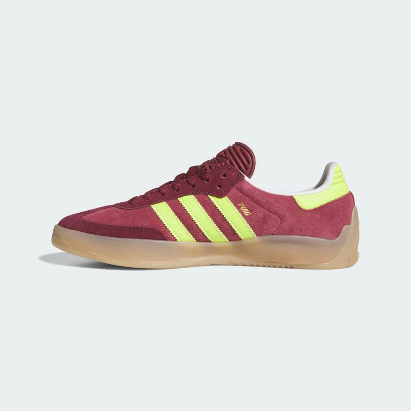 Adidas PUIG SAMBA Maroon / Semi Solar Yellow / Shadow Red (KK3742)
