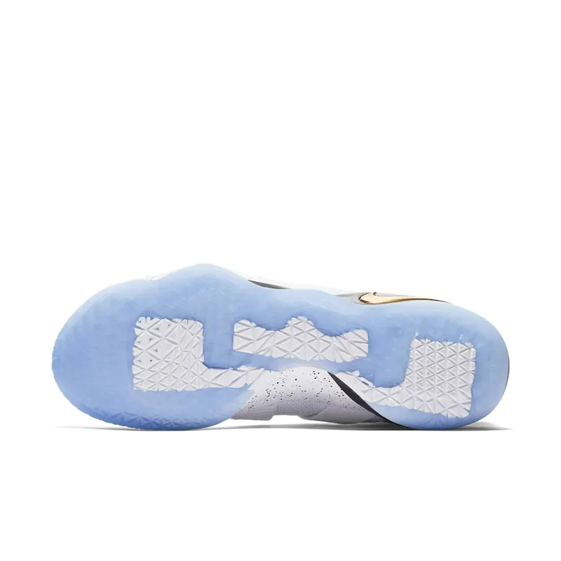 Nike LeBron Zoom Soldier 11 Court General White/Metallic Gold-Black (897644-101)
