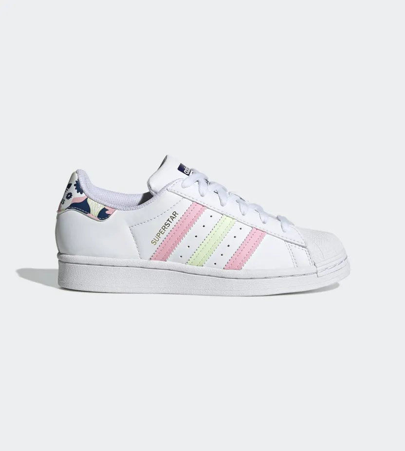 adidas Superstar Cloud White / Almost Lime / True Pink (GY3330)