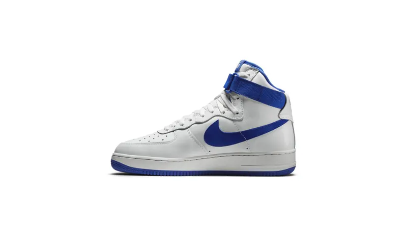 Nike Air Force 1 High White Game Royal Summit White/Royal Blue (743546-103)