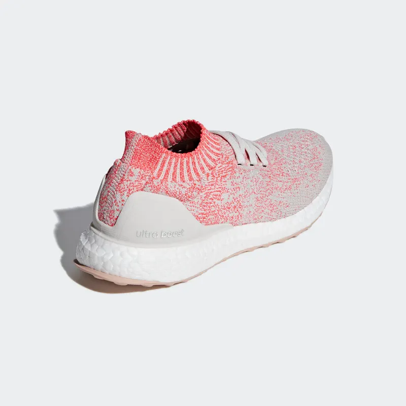Adidas UltraBoost Uncaged ‘Raw White Shock Red’ Raw White/Raw White/Shock Red (B75863)
