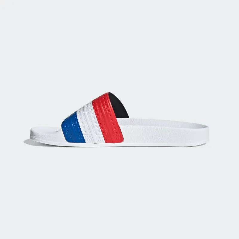 Adidas Adilette Slides Red / Cloud White / Blue (G55375)