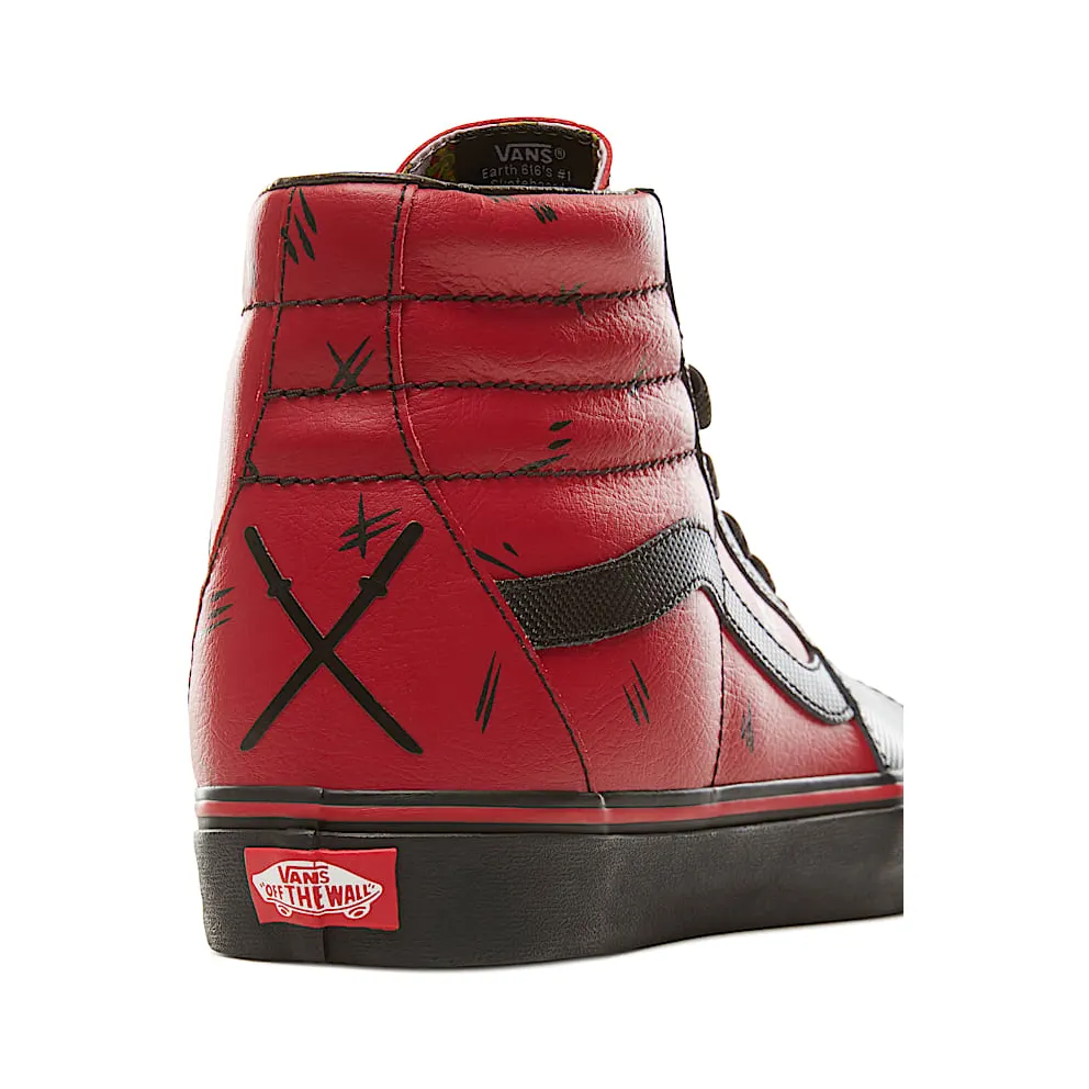 Vans Sk8-Hi Marvel Deadpool Red/Black (VN0A38GEUBJ)