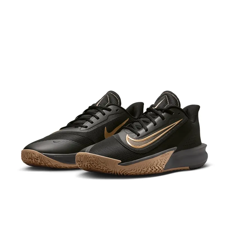 Nike Precision 7 Black Parachute Beige Iron Grey Metallic Gold (FN4322-006)