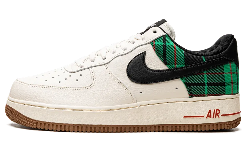 Nike Air Force 1 Low ’07 LX “Plaid Pale Ivory Stadium Green” (DV0791-100)