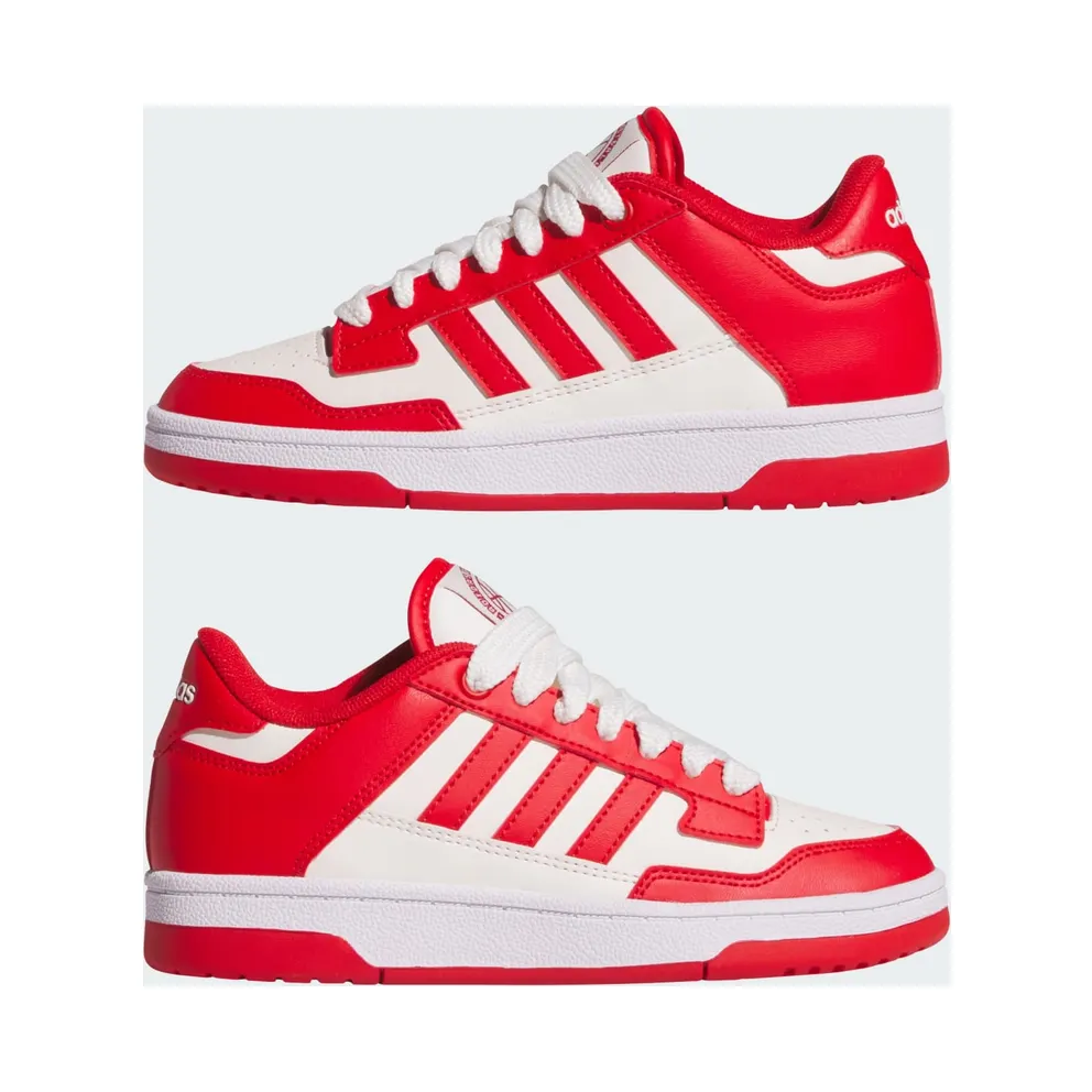 Adidas Rapid Court Low Team Collegiate Red / Cloud White / Cloud White (JR0164)