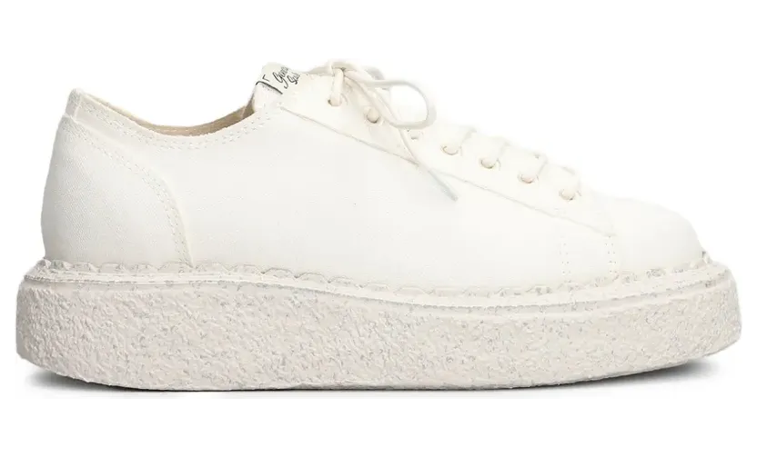 Maison MIHARA YASUHIRO Mark Plateau-Sneakers – Weiß (S16FW716)