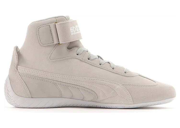 Puma SpeedCat Sparco Mid Grijs/Wit/Goud (306609-02)