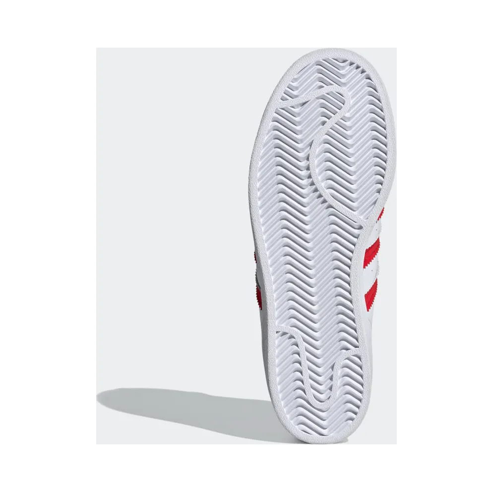 adidas Superstar Cloud White / Vivid Red / Cloud White (FY2569)