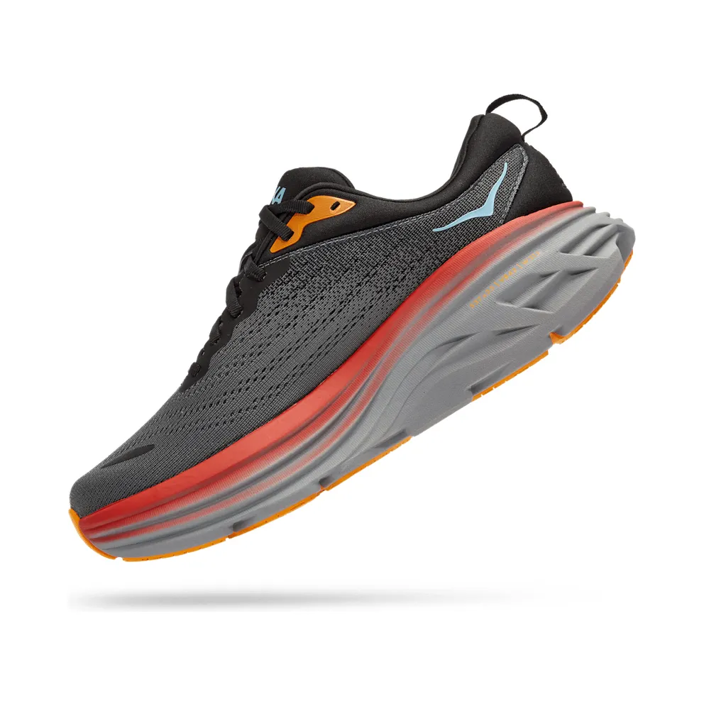 Hoka One Bondi 8 Anthracite Castlerock (1123202-ACTL)
