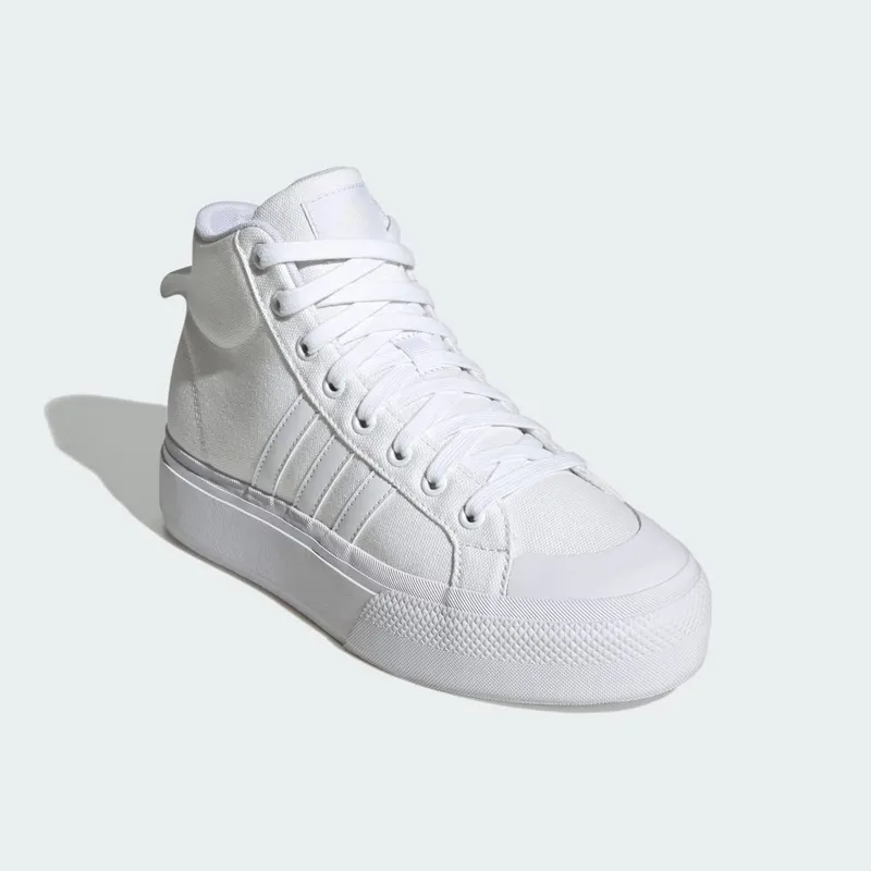 Adidas Bravada 2.0 Platform Mid Cloud White / Cloud White / Chalk White (IE2316)