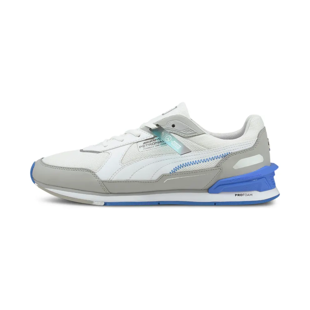 Puma Mercedes F1 Low Racer Motorsport Shoes Silver/Blue/White (30684301)