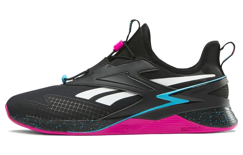 Reebok Nano X3 Froning “Core Black / Laser Pink / Bold Cyan” (100074-781)