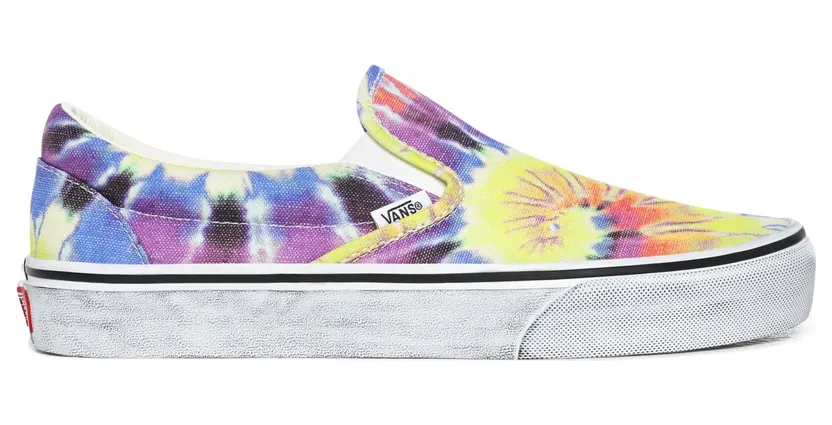 VANS Washed Classic Slip-on Schoenen (Multicolour)