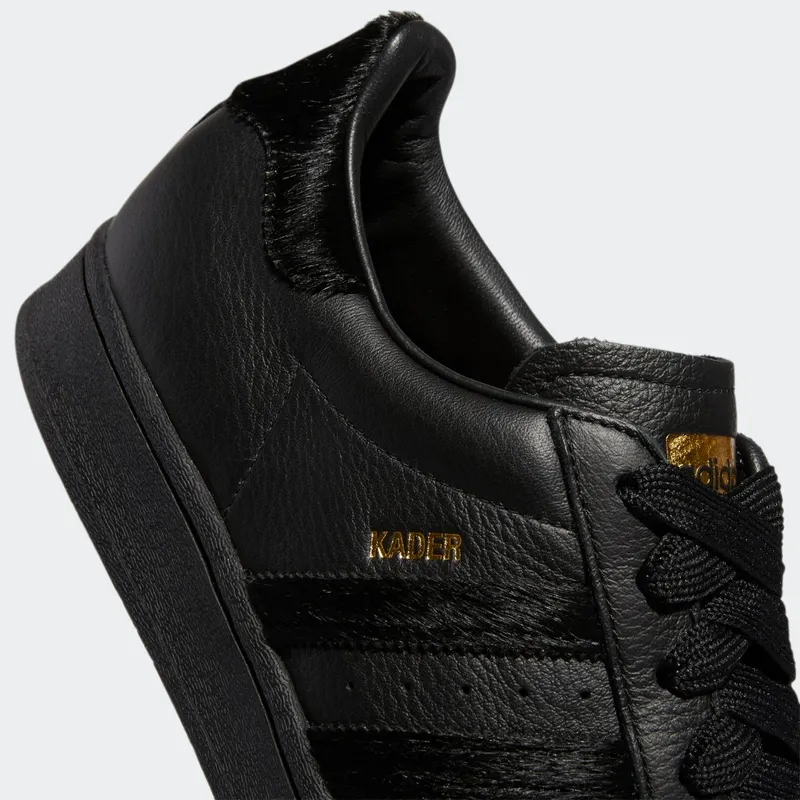 adidas Superstar ADV x Kader Core Black / Core Black / Gold Metallic (GX7172)