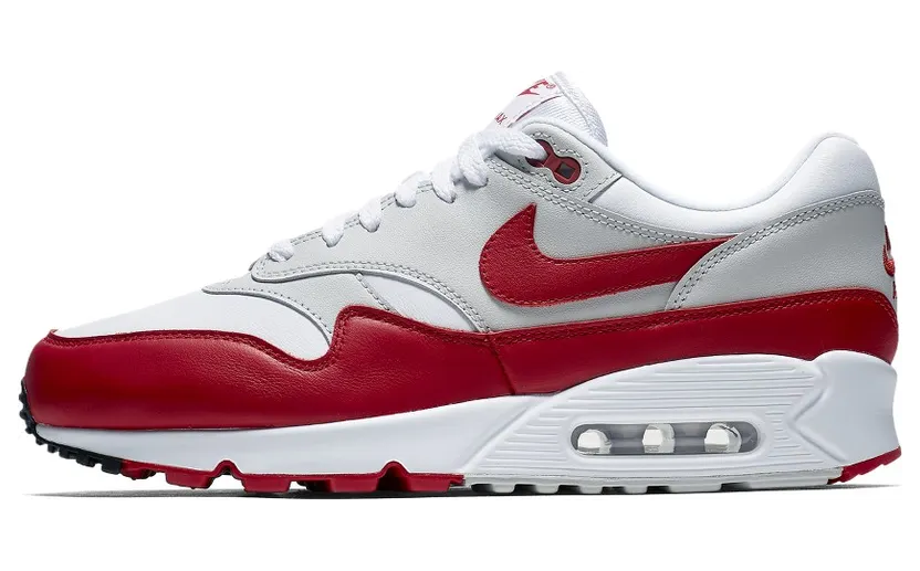 Nike Air Max 90/1 OG “White / University Red” (AJ7695-100)