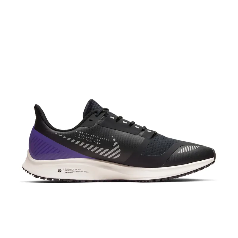 Nike Air Zoom Pegasus 36 Shield Black Voltage Purple (AQ8005-002)