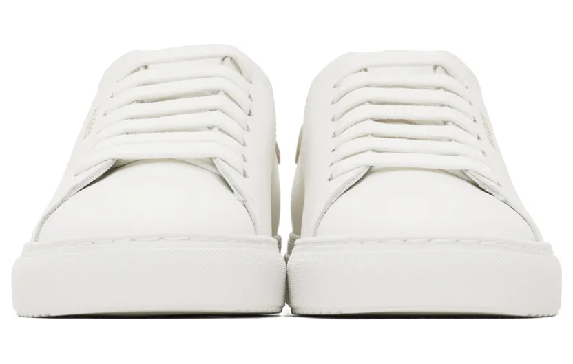 Axel Arigato White & Gold Clean 90 Contrast Sneakers (98730) (2)