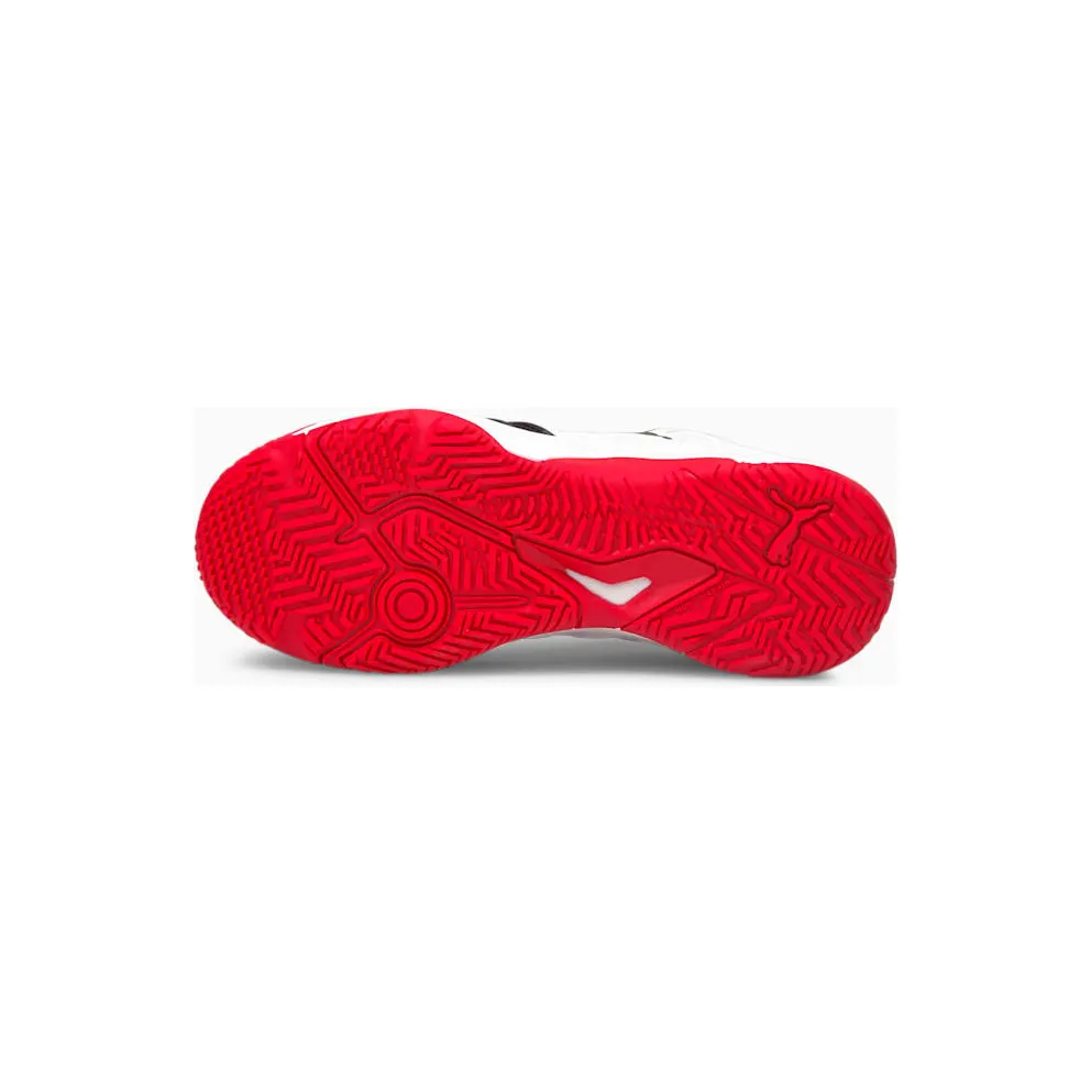 Puma Accelerate Turbo Handball Shoes White/Black/Red (106583-01)