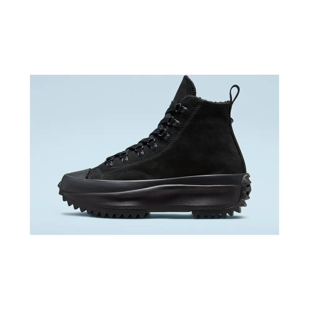 Converse Run Star Hike Platform Monochrome Black Black (173096C)