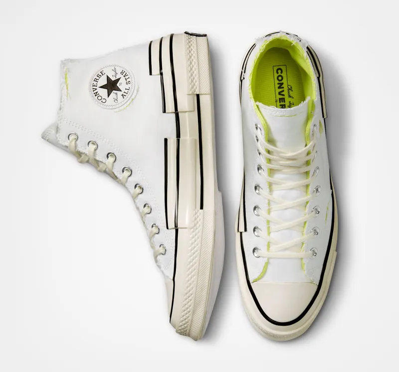 Converse Chuck 70 Hacked Heel Edge Glow White/laser Lemon/egret