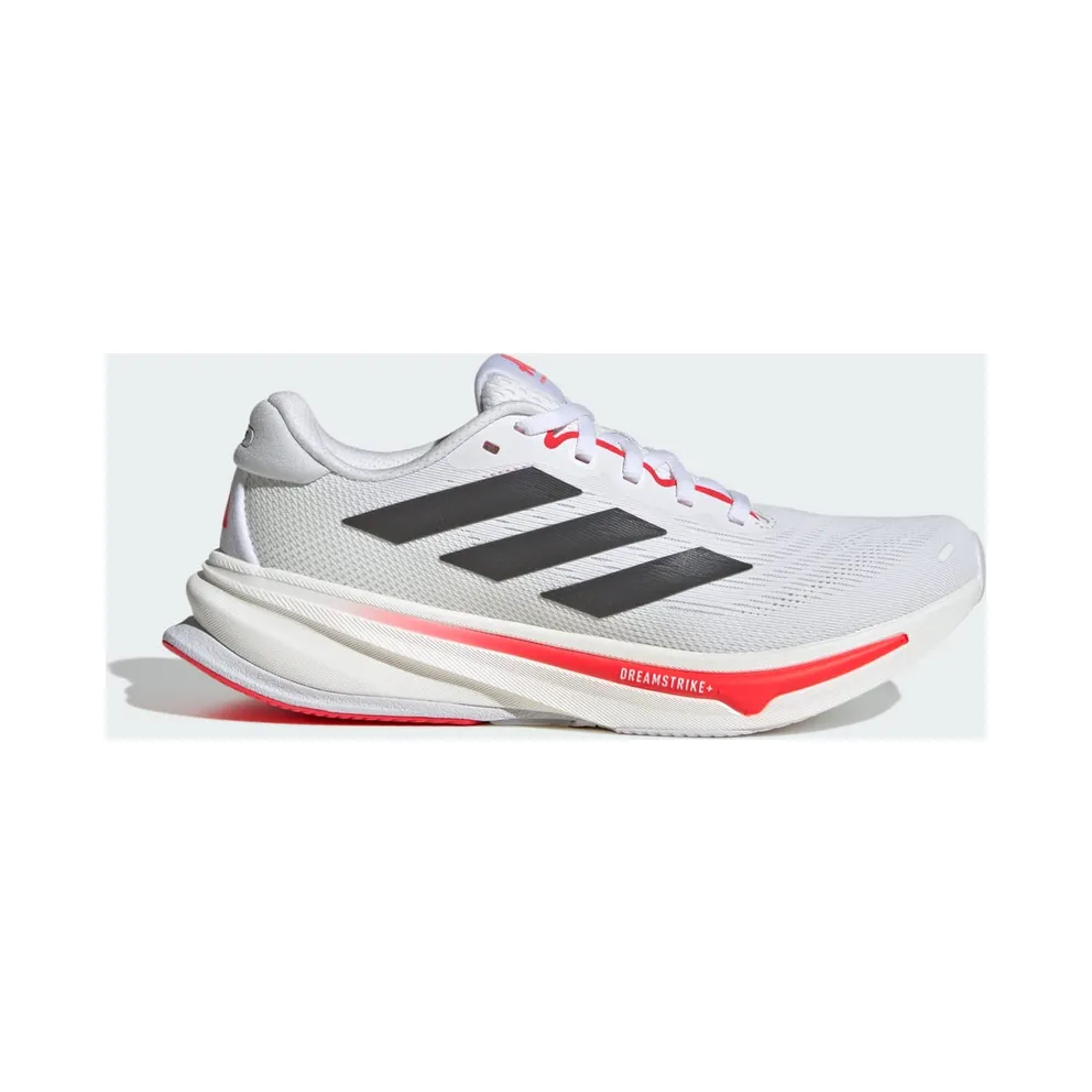 Adidas Supernova Rise 2 Laufschuhe Cloud White / Night Metallic / Lucid Red (JQ4793)