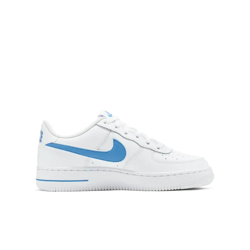 Nike Air Force 1 Low White University Blue (GS) White/White-University Blue (AV6252-102)