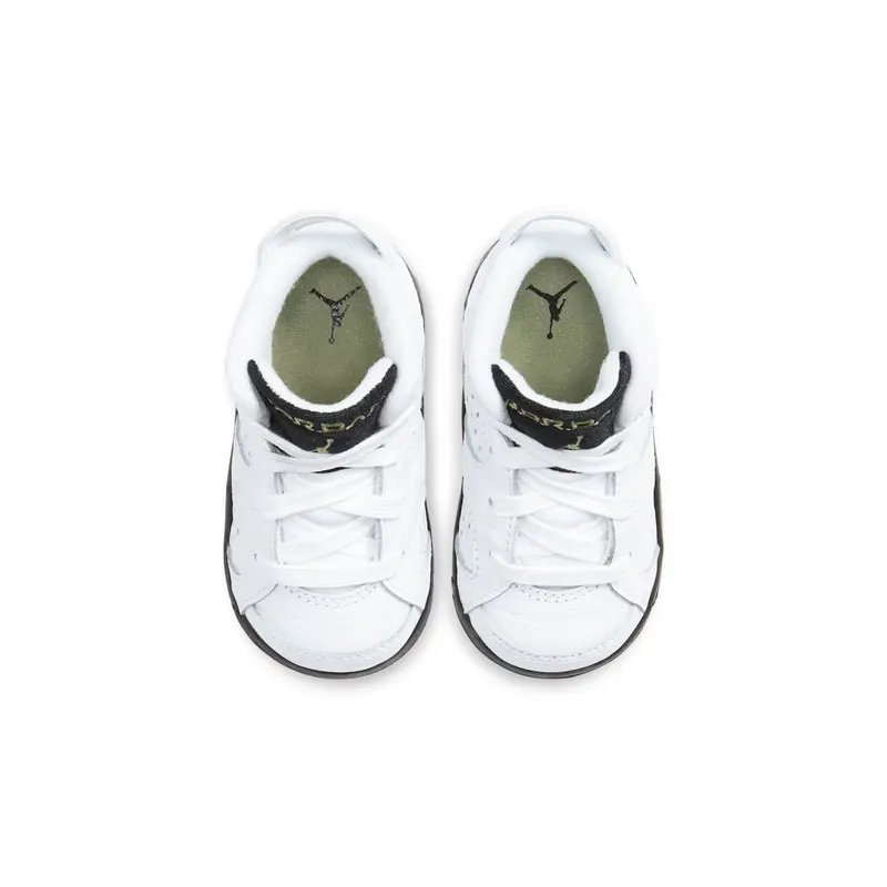 Jordan 6 Retro Alligator (TD) Neutral Grey/Black-White (384667-110)